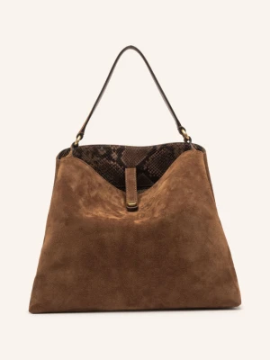 Gianni Chiarini Torebka Typu Worek Fiona Medium braun BRĄZOWY