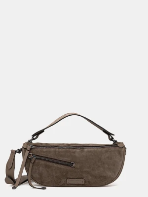 Gianni Chiarini torebka zamszowa CINDY kolor brązowy BS.11700.CM
