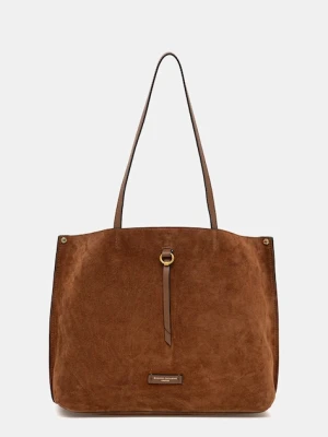 Gianni Chiarini torebka zamszowa EGLE kolor brązowy BS.11485.CM