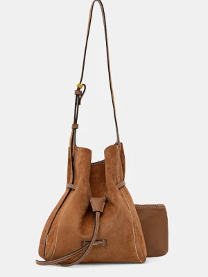 Gianni Chiarini torebka zamszowa SIENNA