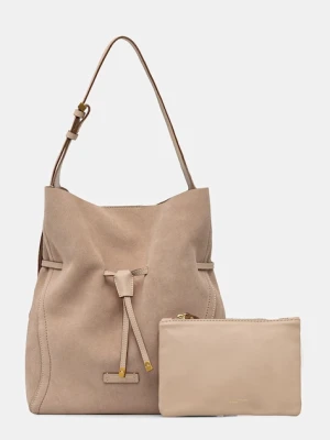 Gianni Chiarini torebka zamszowa SIENNA