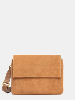 Gianni Chiarini torebka zamszowa THREE