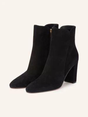 Gianvito Rossi Botki Camoscio schwarz CZARNY
