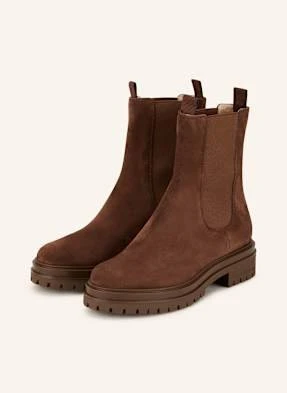 Gianvito Rossi Botki Chelsea braun