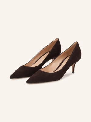 Gianvito Rossi Czółenka Gianvito 55 braun CIEMNOBRĄZOWY