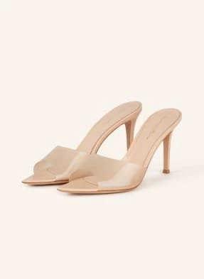 Gianvito Rossi Klapki Typu Mules Elle beige