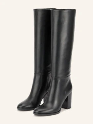 Gianvito Rossi Kozaki Santiago schwarz CZARNY