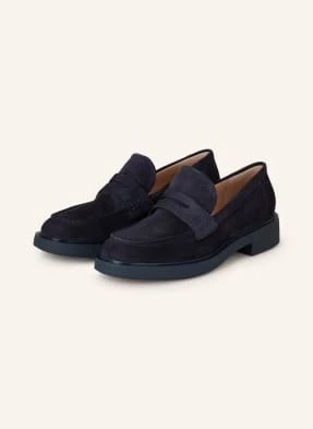 Gianvito Rossi Loafersy Na Platformie Harris blau