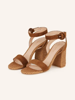 Gianvito Rossi Sandały Na Obcasie Luana braun