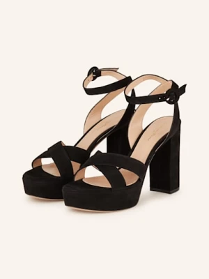 Gianvito Rossi Sandały Na Obcasie Sandal schwarz