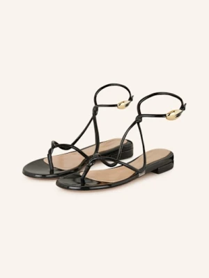 Gianvito Rossi Sandały schwarz