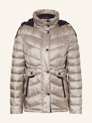 Gil Bret Kurtka Pikowana Z Odpinanym Kapturem beige