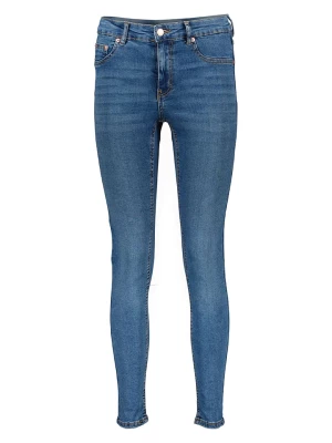 Gina Tricot Dżinsy - Skinny fit - w kolorze niebieskim rozmiar: M