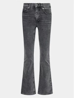 Gina Tricot Jeansy 20489 Szary Bootcut Fit