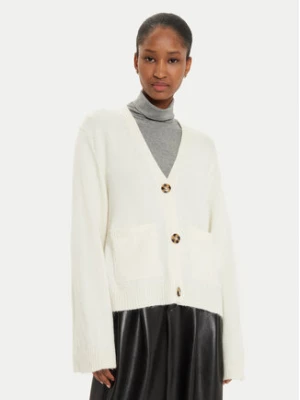 Gina Tricot Kardigan 23731 Écru Relaxed Fit