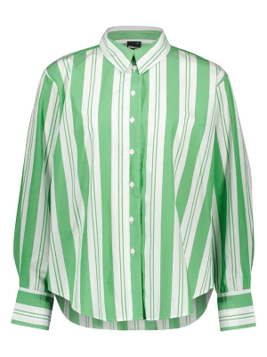 Gina Tricot Koszula w kolorze zielono-białym rozmiar: M