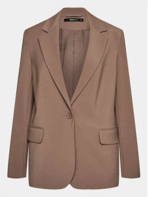Gina Tricot Marynarka 20227 Brązowy Straight Fit