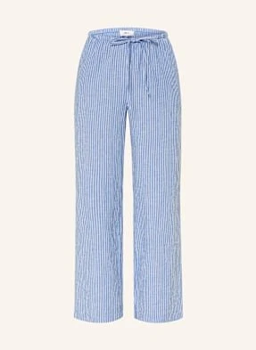 Gina Tricot Spodnie Z Lnem blau