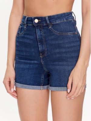 Gina Tricot Szorty jeansowe Molly denim shorts 88291 Niebieski Regular Fit