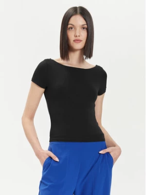 Gina Tricot T-Shirt 21319 Czarny Slim Fit