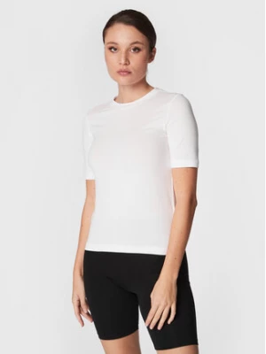 Gina Tricot T-Shirt Basic 17937 Biały Regular Fit