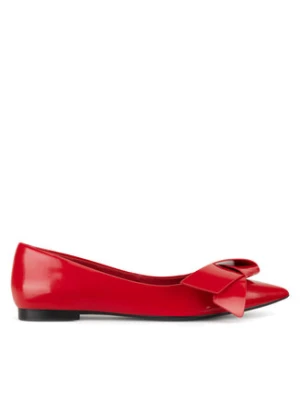 GINO ROSSI Baleriny VAL-V1166-211-2 Czerwony
