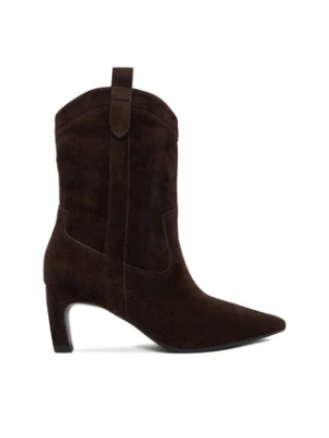 GINO ROSSI Botki EO-ZARA-LT2546 Brązowy