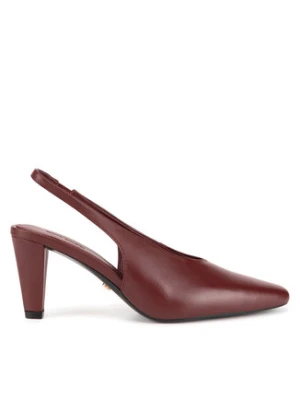 GINO ROSSI Czółenka DREW-LT766-91 Czerwony