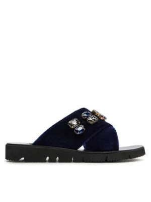 Gino Rossi Klapki Saylee DL046N-TWO-TK00-5700-P Granatowy