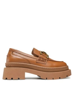 Gino Rossi Loafersy 222FW107 Brązowy