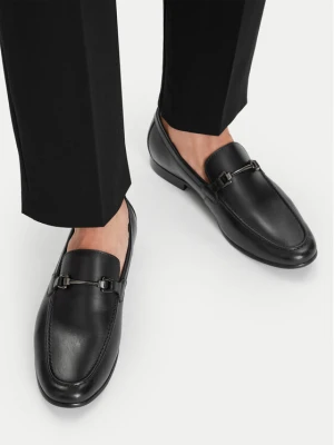 GINO ROSSI Loafersy EO-BENITO-01 126AM Czarny