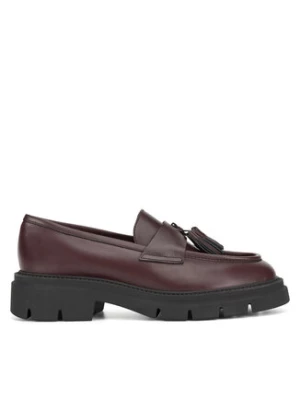 Gino Rossi Loafersy GRACE-I24-26375NB Bordowy