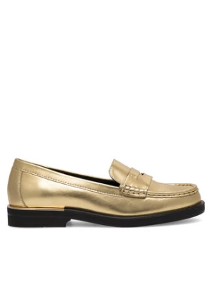GINO ROSSI Mokasyny LUISA-112989 Złoty