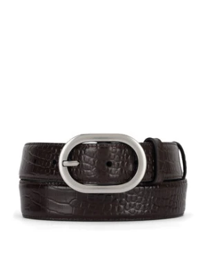 GINO ROSSI Pasek BLYL23001 Brązowy