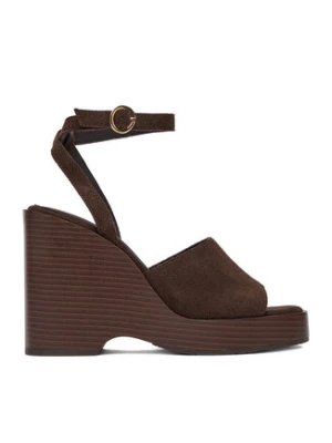 GINO ROSSI Sandały C-LZRL1396-2 Brązowy