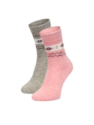 GINO ROSSI Skarpety długie CEO_BR_GR_006_W_AW25 (2 PACK) Kolorowy