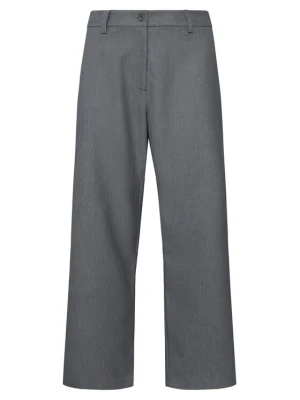 GINO ROSSI Spodnie materiałowe 62SPDD200 Szary Regular Fit