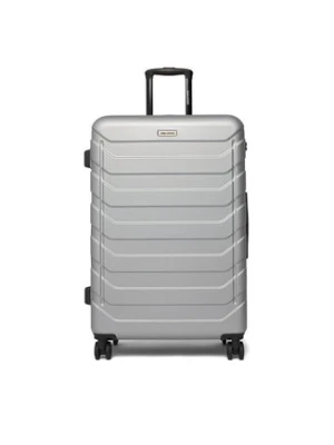 GINO ROSSI Walizka duża C-GIN-L-003-05-SILVER Srebrny
