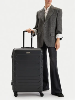 GINO ROSSI Walizka duża CEO-GIN-L-001-05-BLACK Czarny