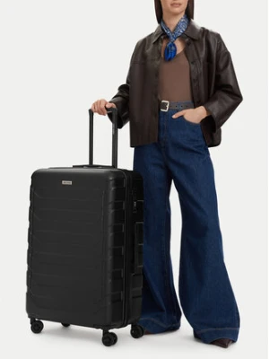 GINO ROSSI Walizka duża CEO-GIN-L-001-05-BLACK3 Czarny