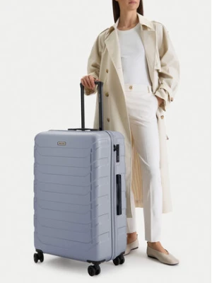 GINO ROSSI Walizka duża CEO-GIN-L-003-05-SILVER2 Srebrny