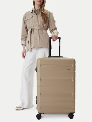 GINO ROSSI Walizka duża CEO-GIN-L-004-BEIGE Beżowy