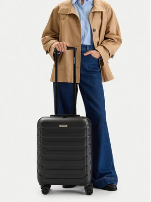 GINO ROSSI Walizka kabinowa CEO-GIN-S-001-05-BLACK Czarny