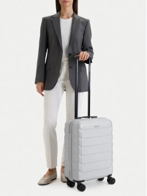 GINO ROSSI Walizka kabinowa CEO-GIN-S-003-05-SILVER2 Srebrny