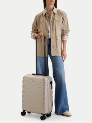 GINO ROSSI Walizka kabinowa GIN-S-002-05-GOLD Złoty