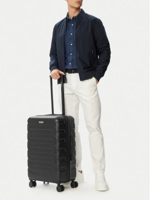 GINO ROSSI Walizka średnia CEO-GIN-M-001-05-BLACK 2 Czarny