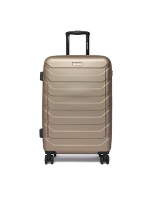 GINO ROSSI Walizka średnia CEO-GIN-M-002-05-GOLD Złoty