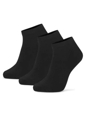 Gino Rossi Zestaw 3 par niskich skarpet męskich 3MB-001-AW24 (3-pack) Czarny