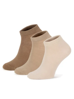 Gino Rossi Zestaw 3 par niskich skarpet męskich 3MB-001-AW24 (3-pack) Kolorowy