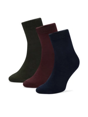 Gino Rossi Zestaw 3 par wysokich skarpet męskich 3MB-002-AW24 (3-pack) Kolorowy